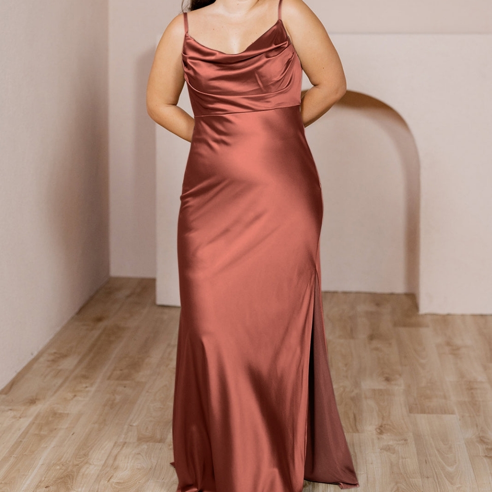 Revelry Skye Satin Dress